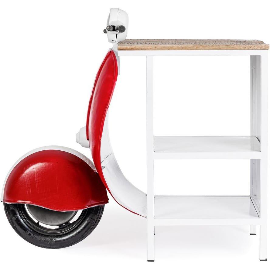 mutoni Barre de console Vespa rouge  