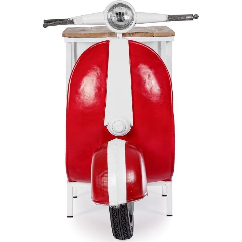 mutoni Barre de console Vespa rouge  