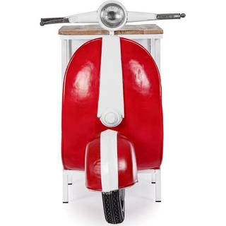 mutoni Barra consolle Vespa rosso  