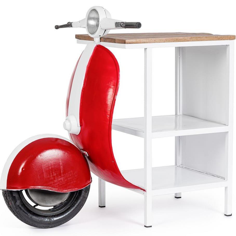 mutoni Barre de console Vespa rouge  