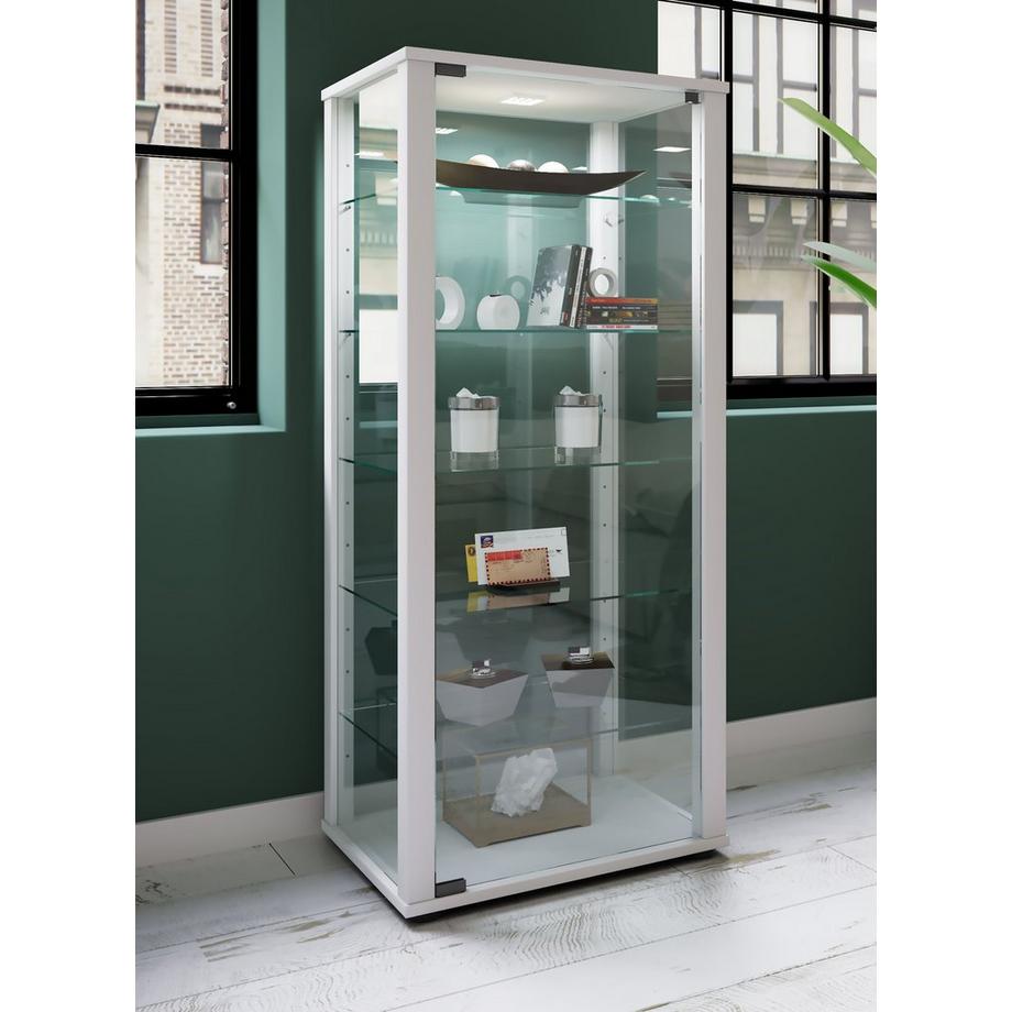 VCM Bois verre vitrine de collection vitrine de verre vitrine stand vitrine Kavisa L  