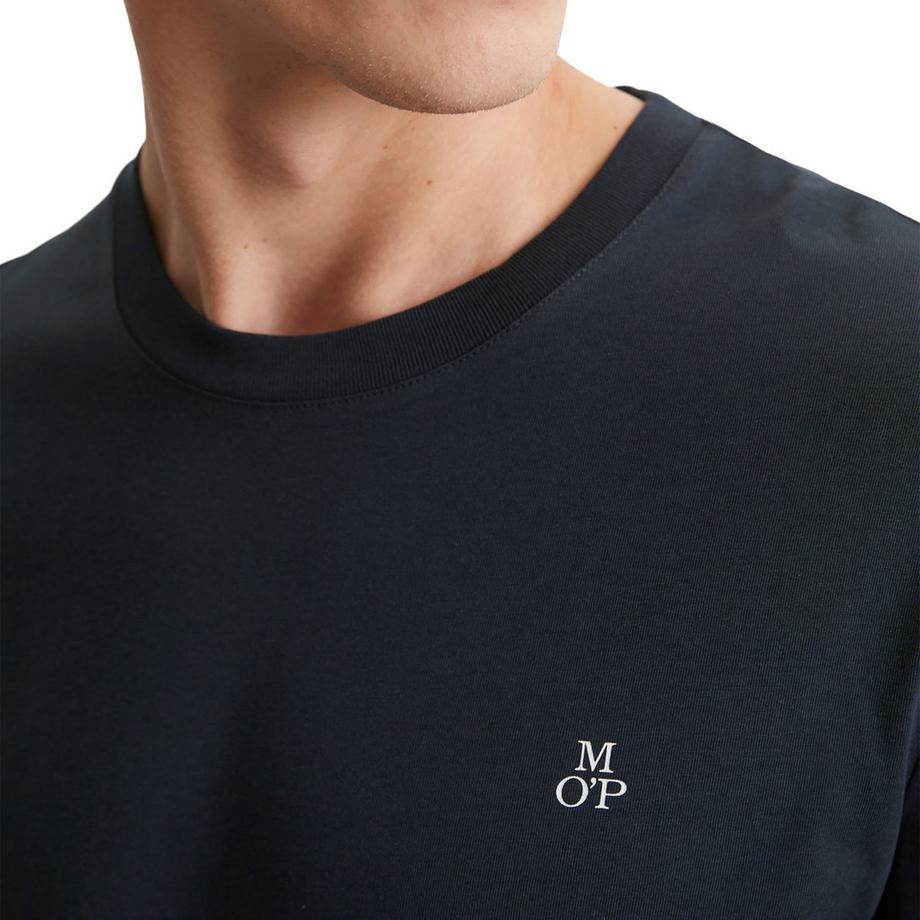Marc O'Polo T-shirt à manches longues Coupe ajustée Petit logo  
