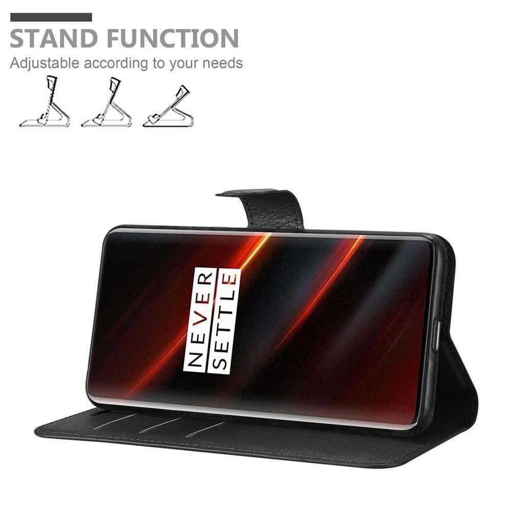 Cadorabo  Hülle für OnePlus 7T PRO Standfunktion, Kartenfach 