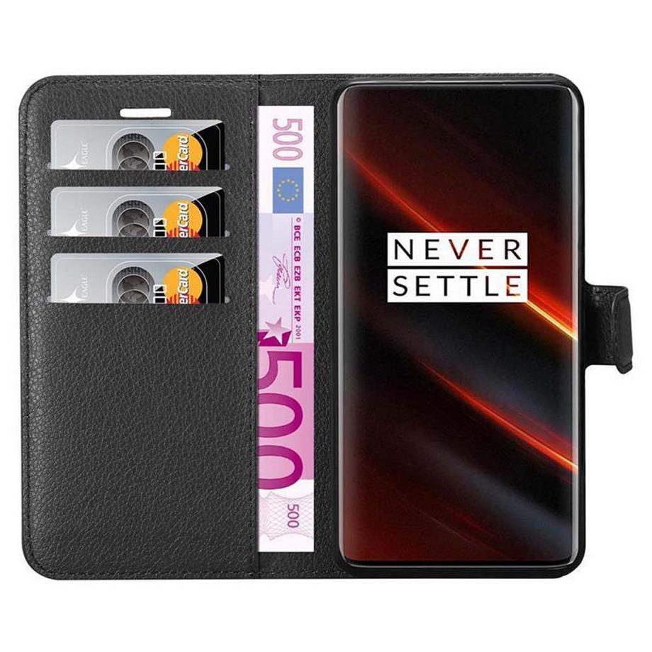 Cadorabo  Hülle für OnePlus 7T PRO Standfunktion, Kartenfach 