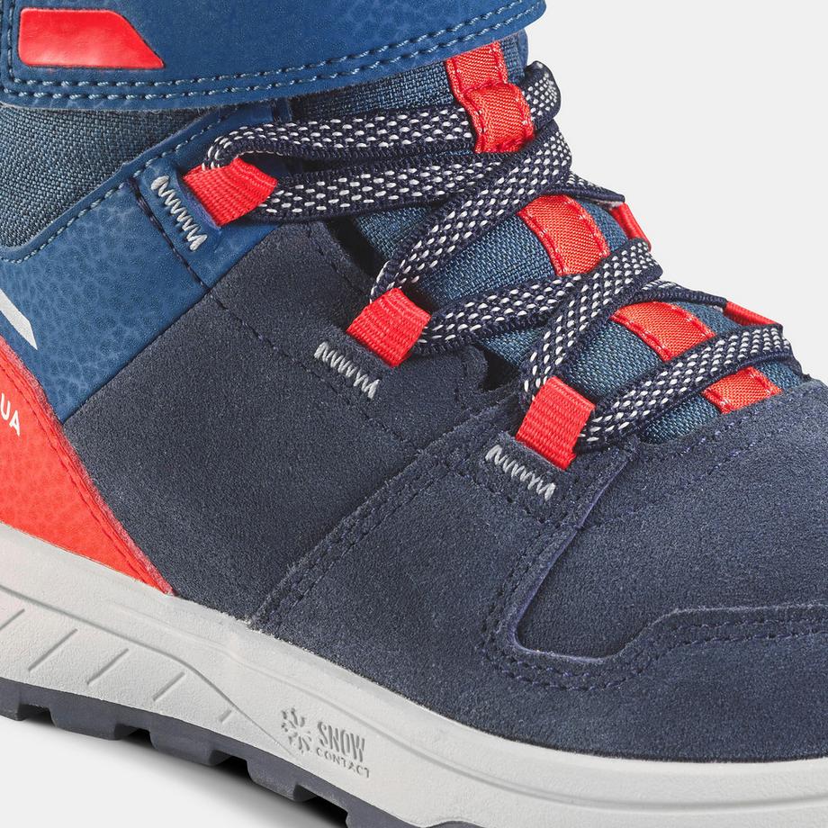 QUECHUA  Scarpe sportive bambino trekking invernale pelle 