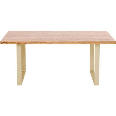 KARE Design Table Jackie chêne laiton 160x80  