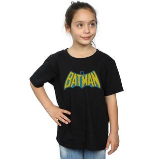 DC COMICS  Tshirt BATMAN CRACKLE LOGO 