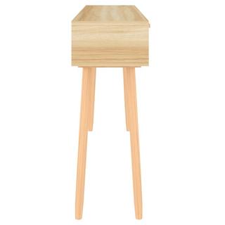 VidaXL Table console bois de pin  