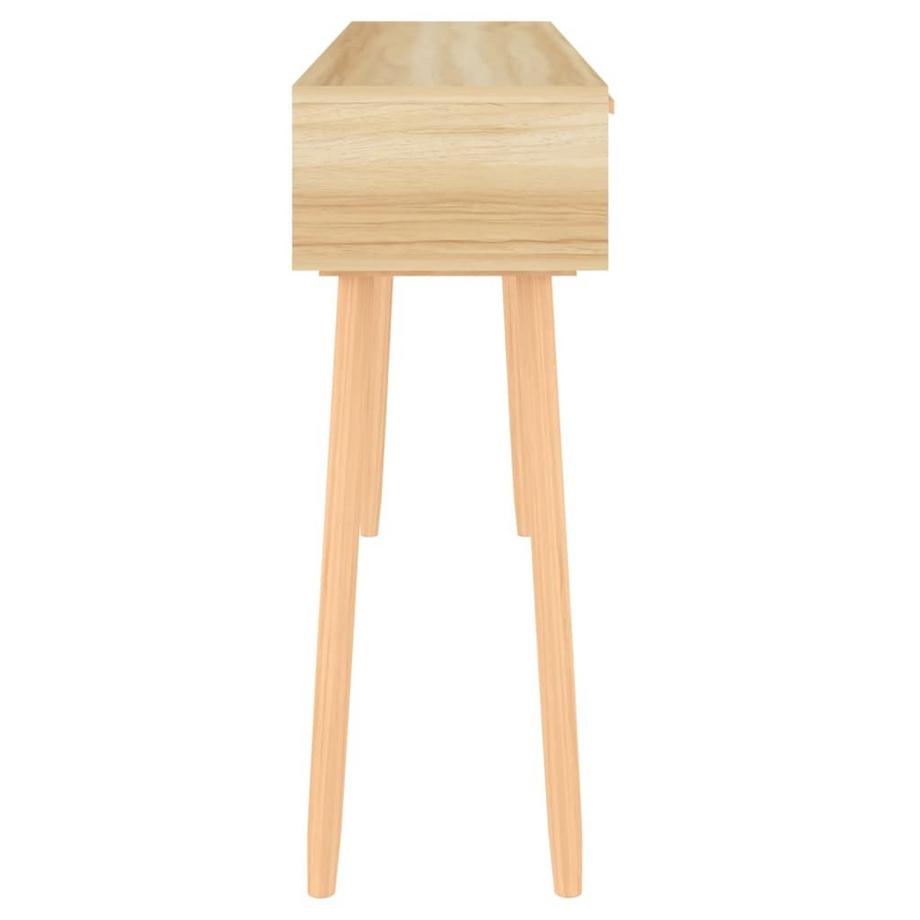 VidaXL Table console bois de pin  