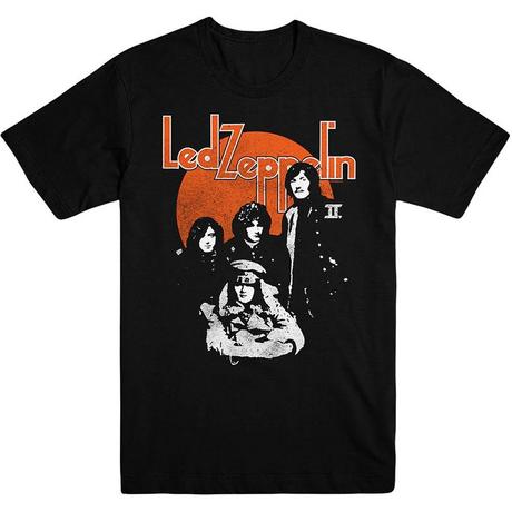 Led Zeppelin Led Zeppelin II Orange Circle T-Shirt  