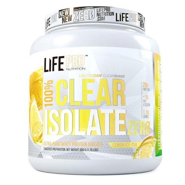 GladiatorFit  Clear whey isolate zero 800g Life Pro | Ice Tea Zitrone 