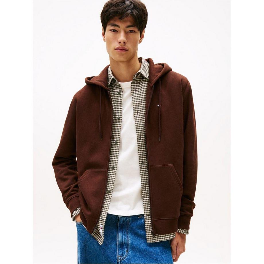 TOMMY JEANS  Hoodie Mit Durchgehendem Reißverschluss, Leicht 