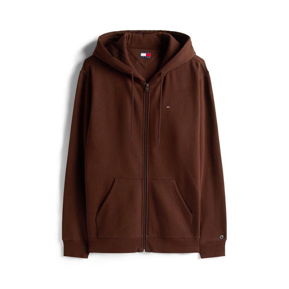 Hoodie Mit Durchgehendem Reißverschluss, Leicht