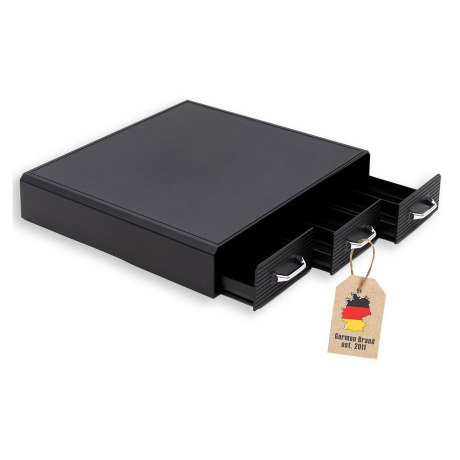 Intirilife  Intirilife Kaffee Kapselhalter mit 3 Schubladen 