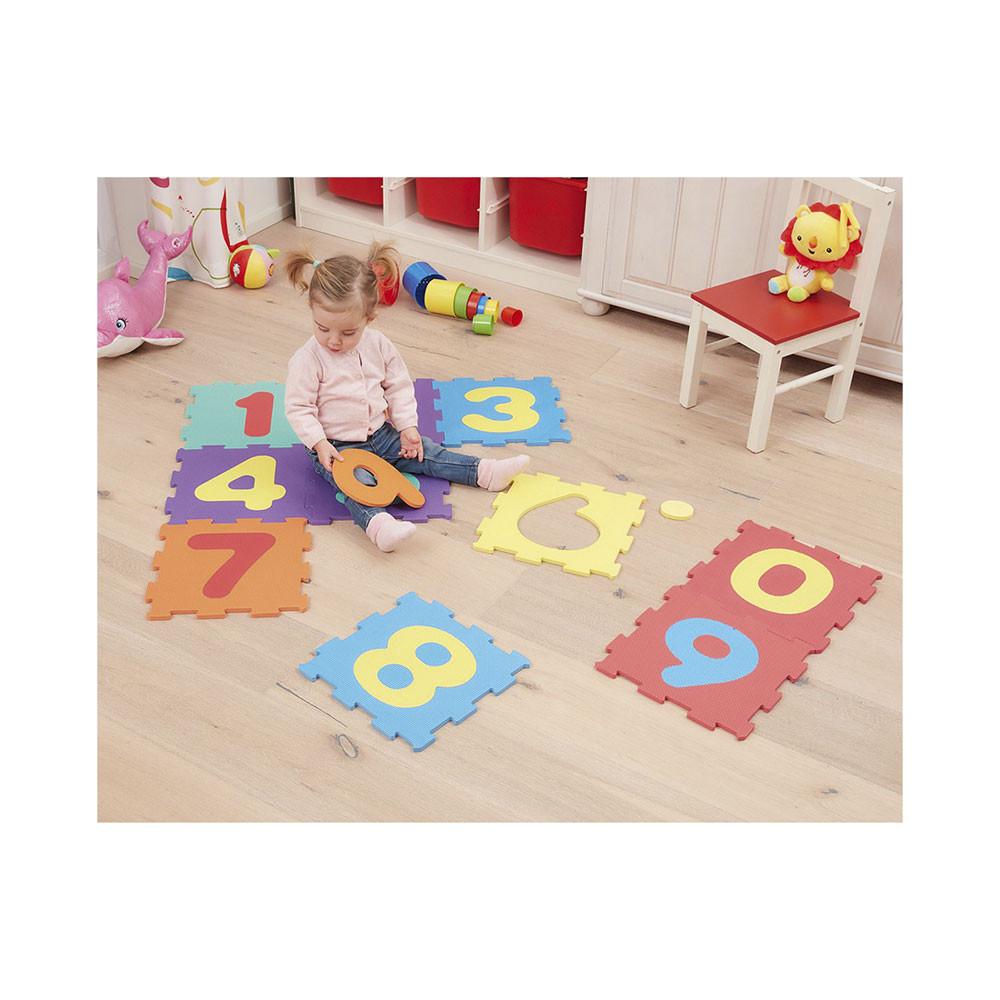 Happy People  Tapis puzzle chiffres 