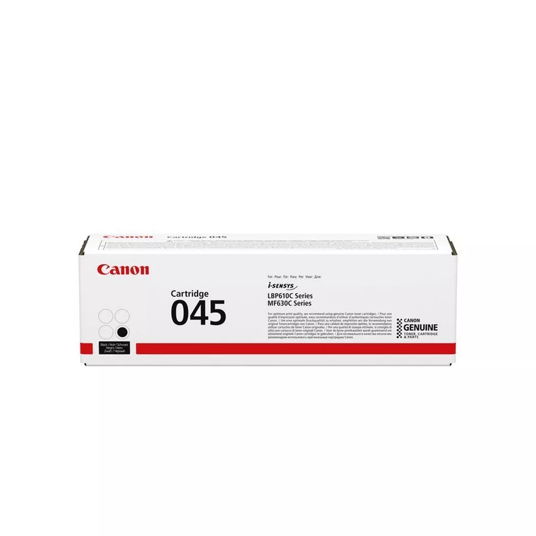 Canon – Toner-Modul 045 schwarz 1242C002 LBP613Cdw/611Cn 1400 Seiten, One Size