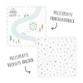 Play&Go Tapis de jeu Village EEVAA, Tapis puzzle, Play&Go  