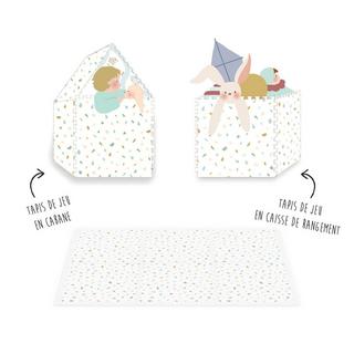 Play&Go Tapis de jeu Village EEVAA, Tapis puzzle, Play&Go  