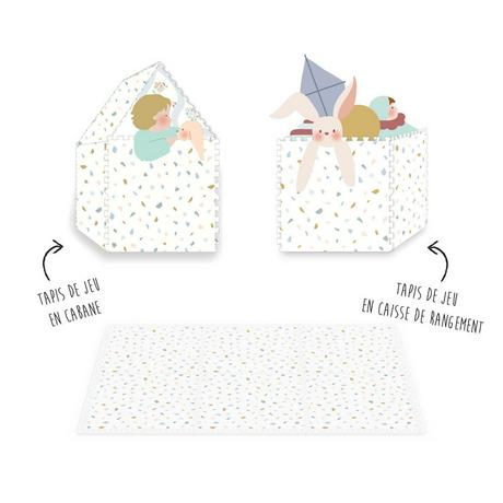 Play&Go Tapis de jeu Village EEVAA, Tapis puzzle, Play&Go  