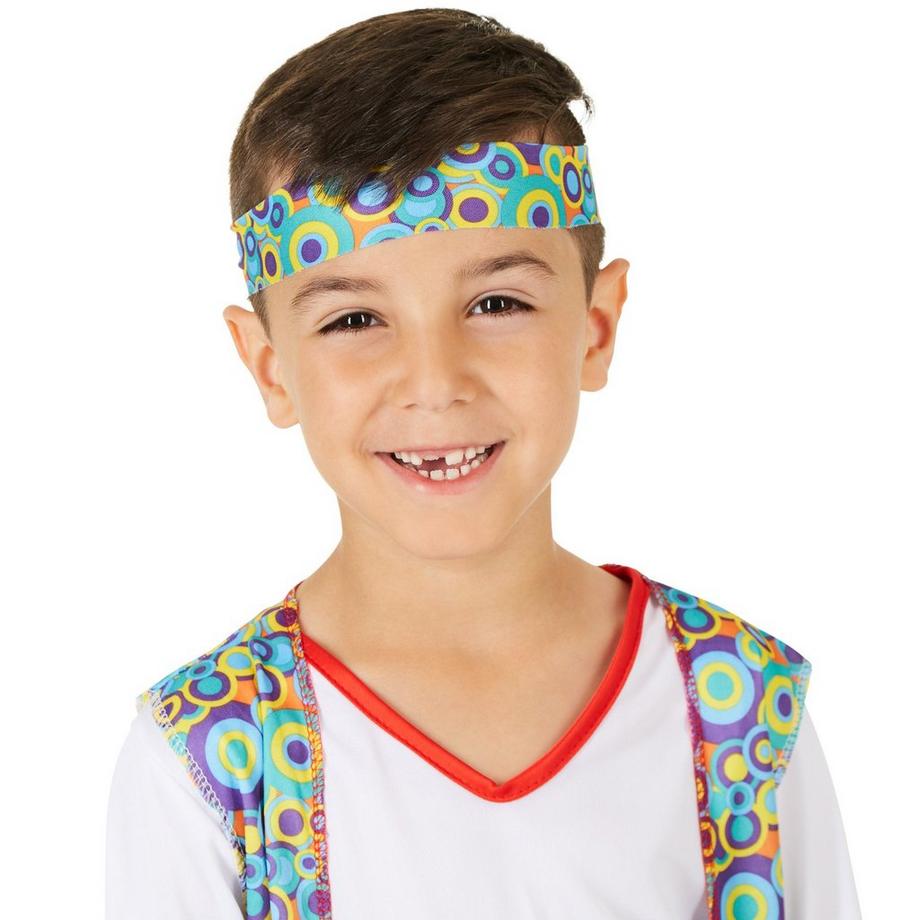 Tectake  Déguisement pour garçons Hippieboy 
