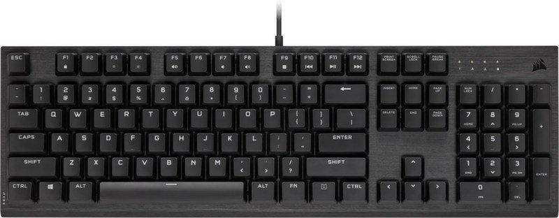 Image of Corsair K60 RGB PRO Low Profile Tastatur USB Schweiz Schwarz
