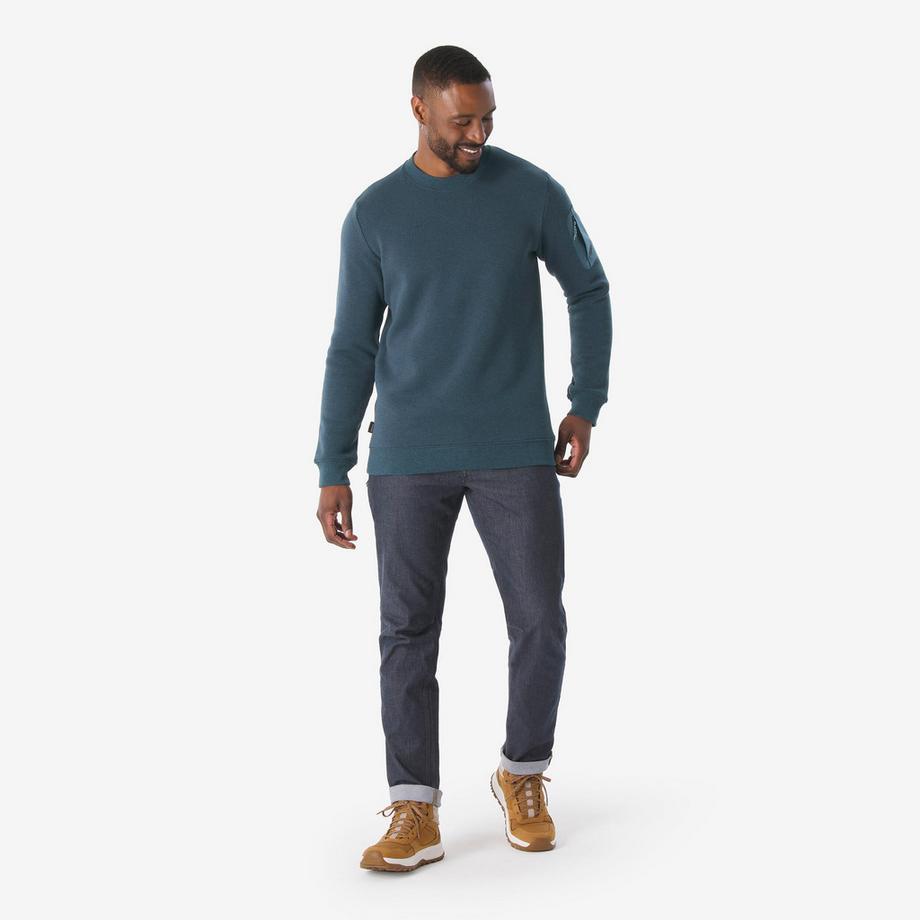 QUECHUA Rundhals-Pullover  