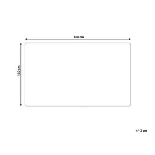 Beliani Boho ACACIA Coperta in Cotone  