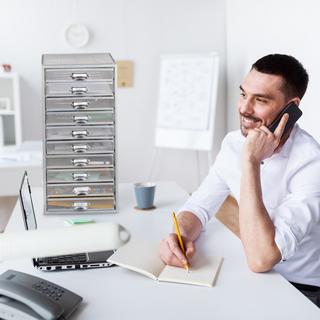 B2X Rangement de bureau A4 avec 10 tiroirs  