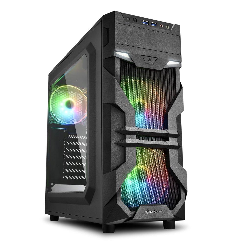 Sharkoon  VG7-W RGB Midi Tower Noir 