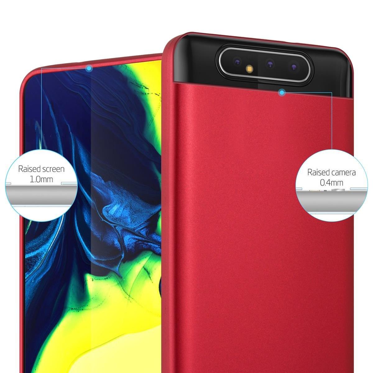 Cadorabo  Hülle für Samsung Galaxy A80 / A90 4G TPU Silikon Matt 