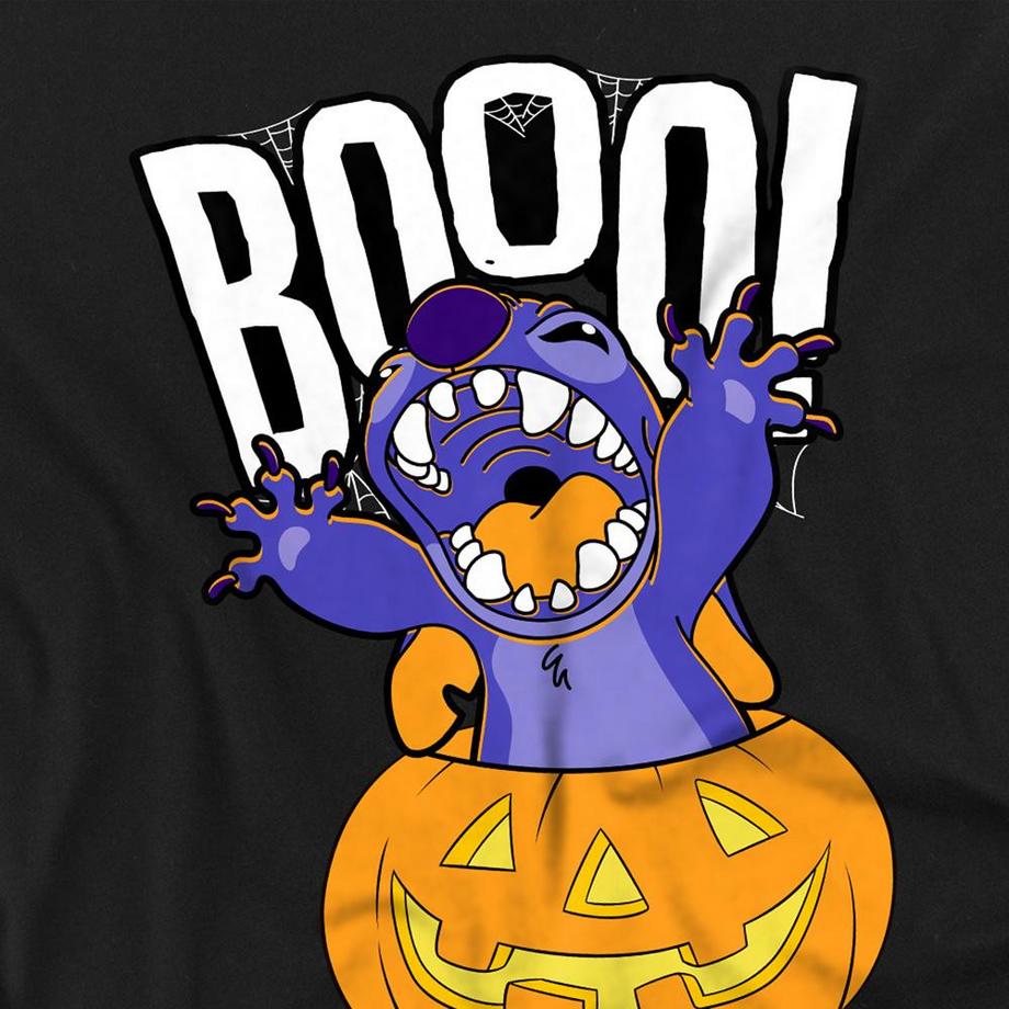 Lilo & Stitch Laughing Pumpkin Langarm T-Shirt  