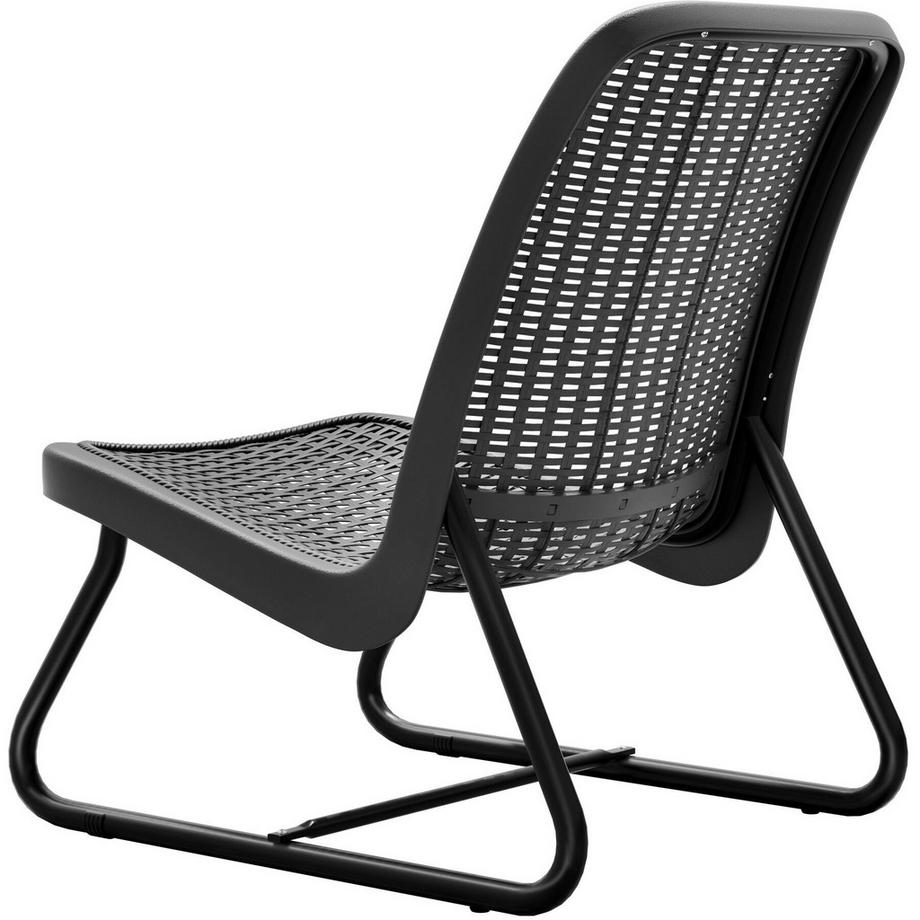 Tectake Sitzgruppe Modica für 2 Personen in Rattanoptik widerstandsfähig  