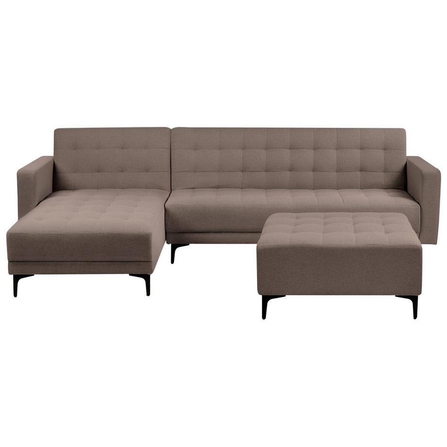 Rechtsseitiges Ecksofa mit Ottomane aus Stoff  ABERDEEN