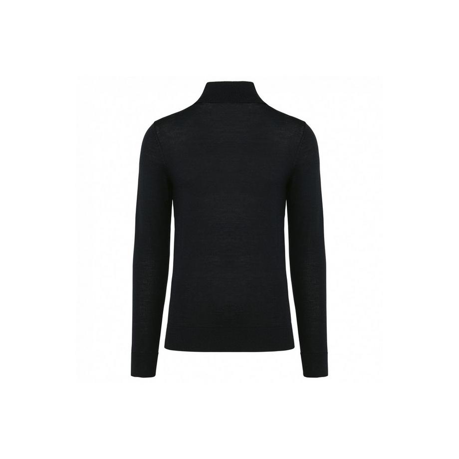 Kariban Merino Rollkragenpullover  