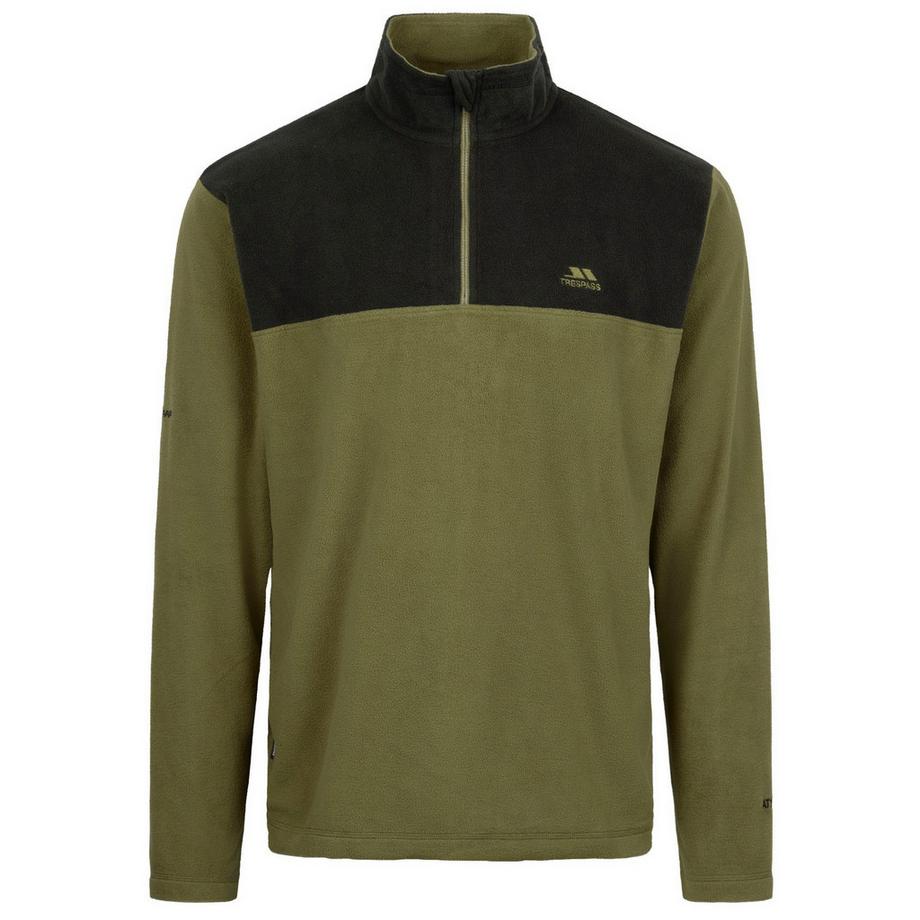 Haut Polaire Bicolore À Col Montant Zippé Curtiston