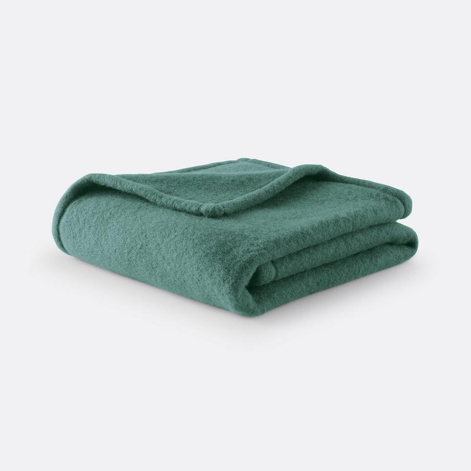 La Redoute Intérieurs Couverture en laine vierge Woolmark 350 gr/m²  