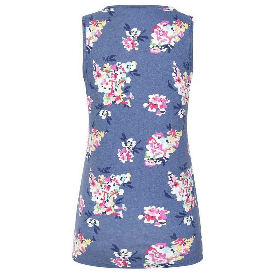 Lazy Jacks Wildflower Floral Imprimé Top Sans Manches  