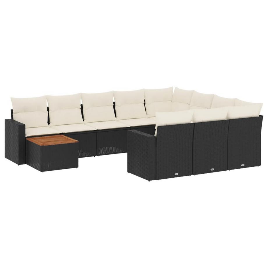set divano da giardino Polirattan