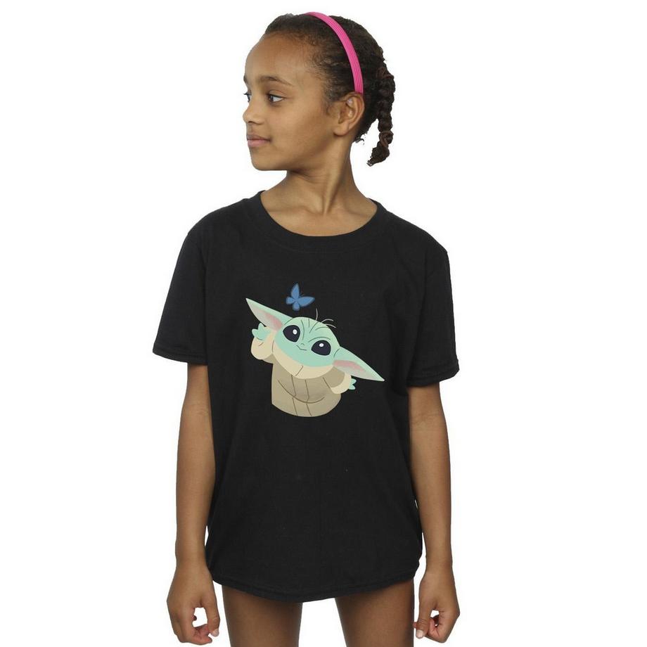 STAR WARS  The Mandalorian Butterfly Catching TShirt 