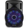 Fenton  FT15LED Aktiv Trolley-Speaker 1x 15, 800W, USB/SD/MP3/BT, Mic, LED 