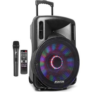 Fenton  Lautsprecher FT15LED Aktiv Trolley-Speaker 