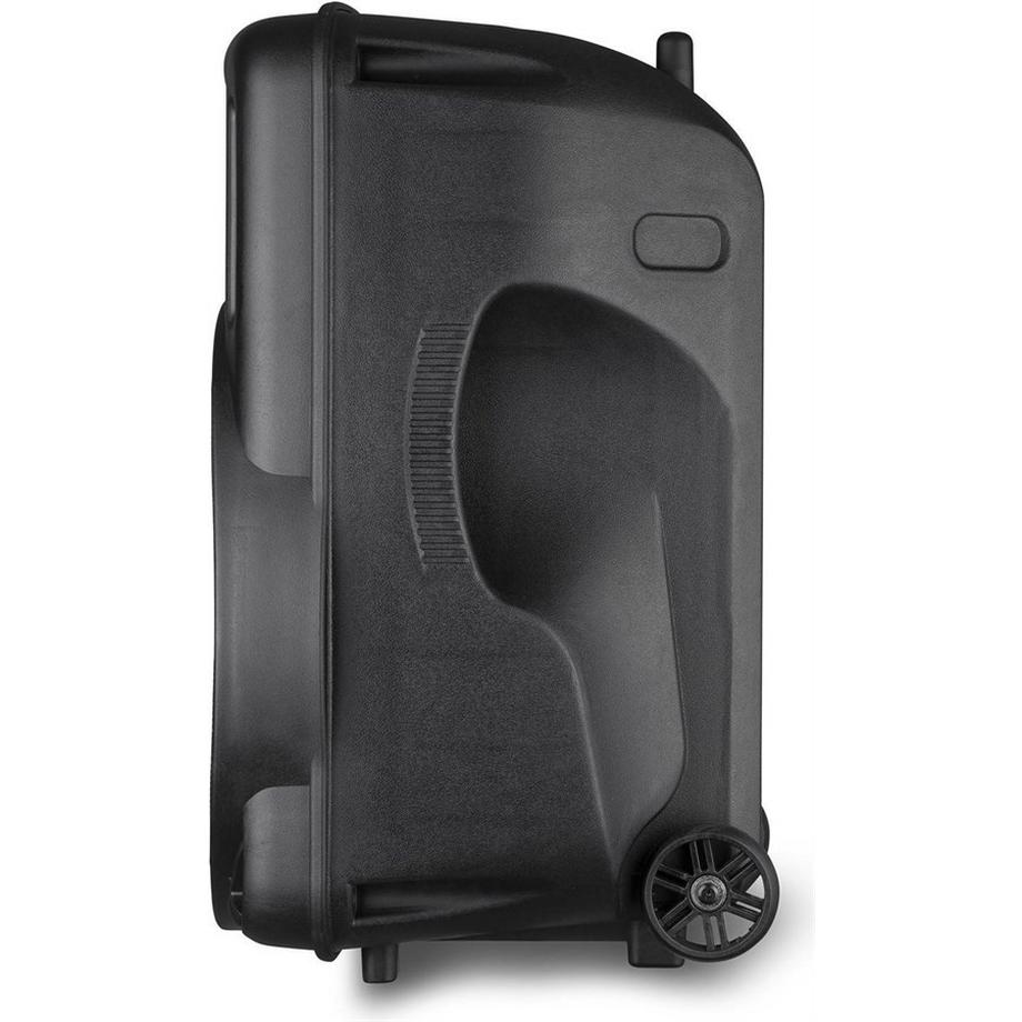 Fenton  FT15LED Aktiv Trolley-Speaker 1x 15, 800W, USB/SD/MP3/BT, Mic, LED 