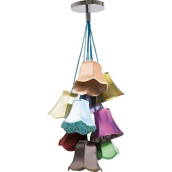 KARE Design Hängeleuchte Saloon Flowers 9  