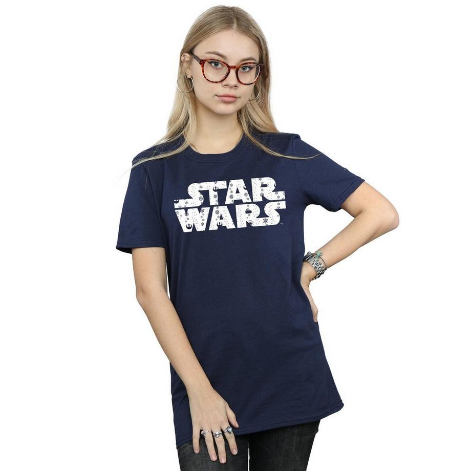 STAR WARS Star Wars Christmas Logo T-Shirt  