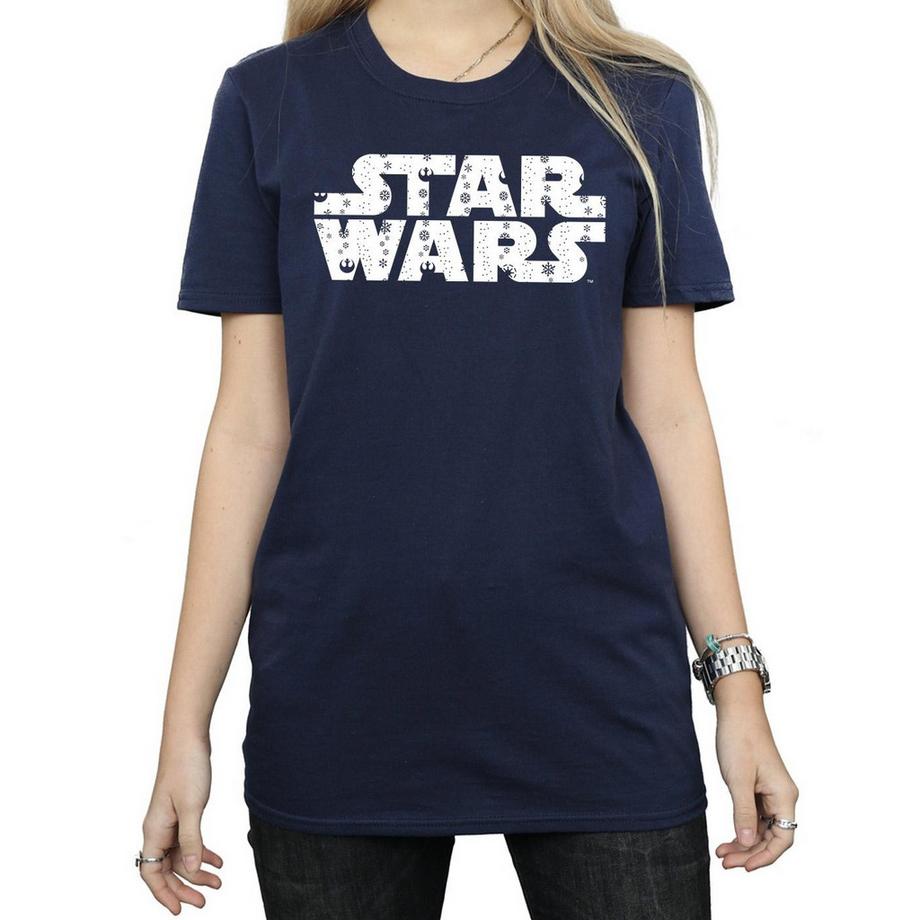 STAR WARS Star Wars Christmas Logo T-Shirt  
