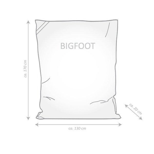 Sitting Point Sitzsack Bigfoot Scuba, braun  