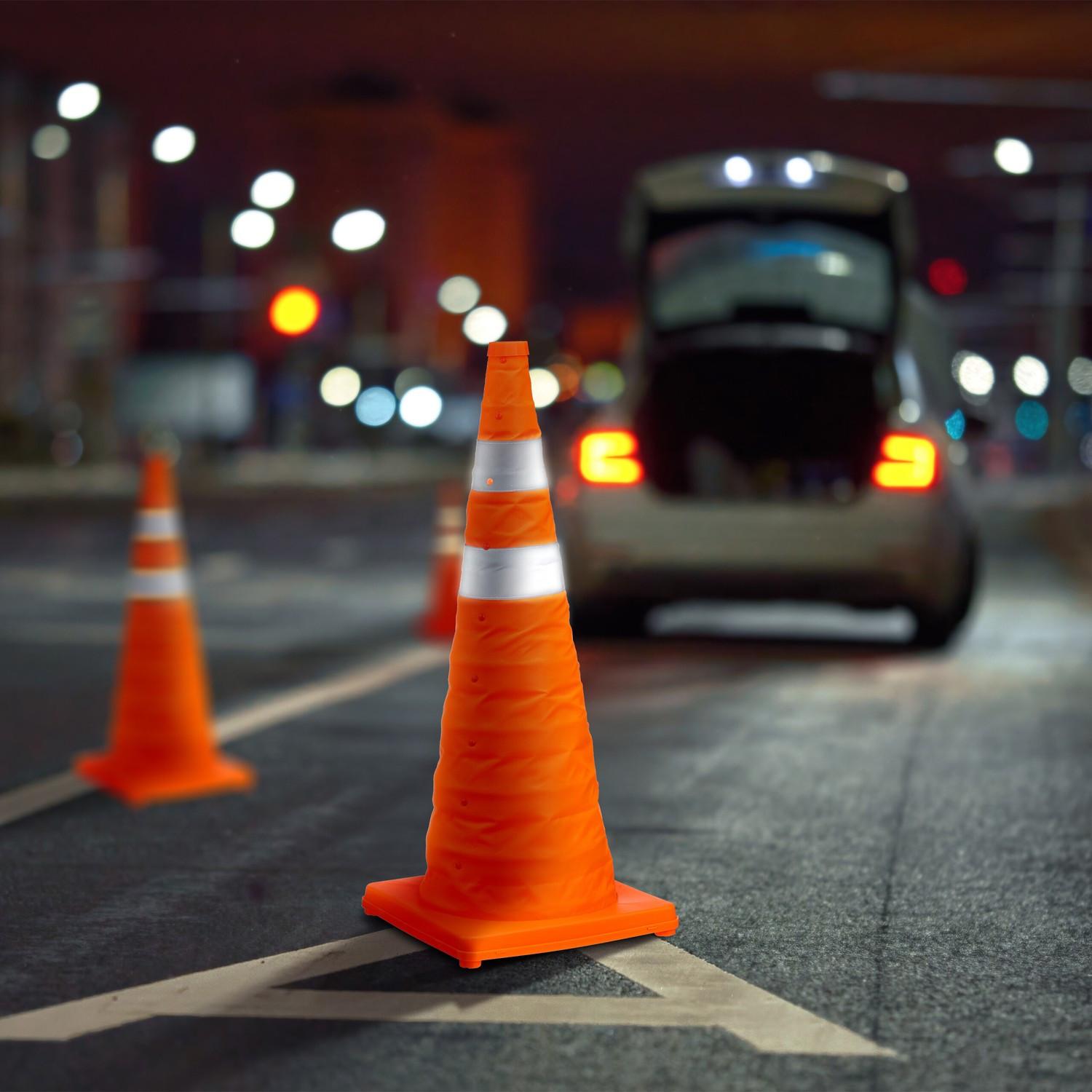 Northix Pylônes pliables 70 cm en pack de 2  