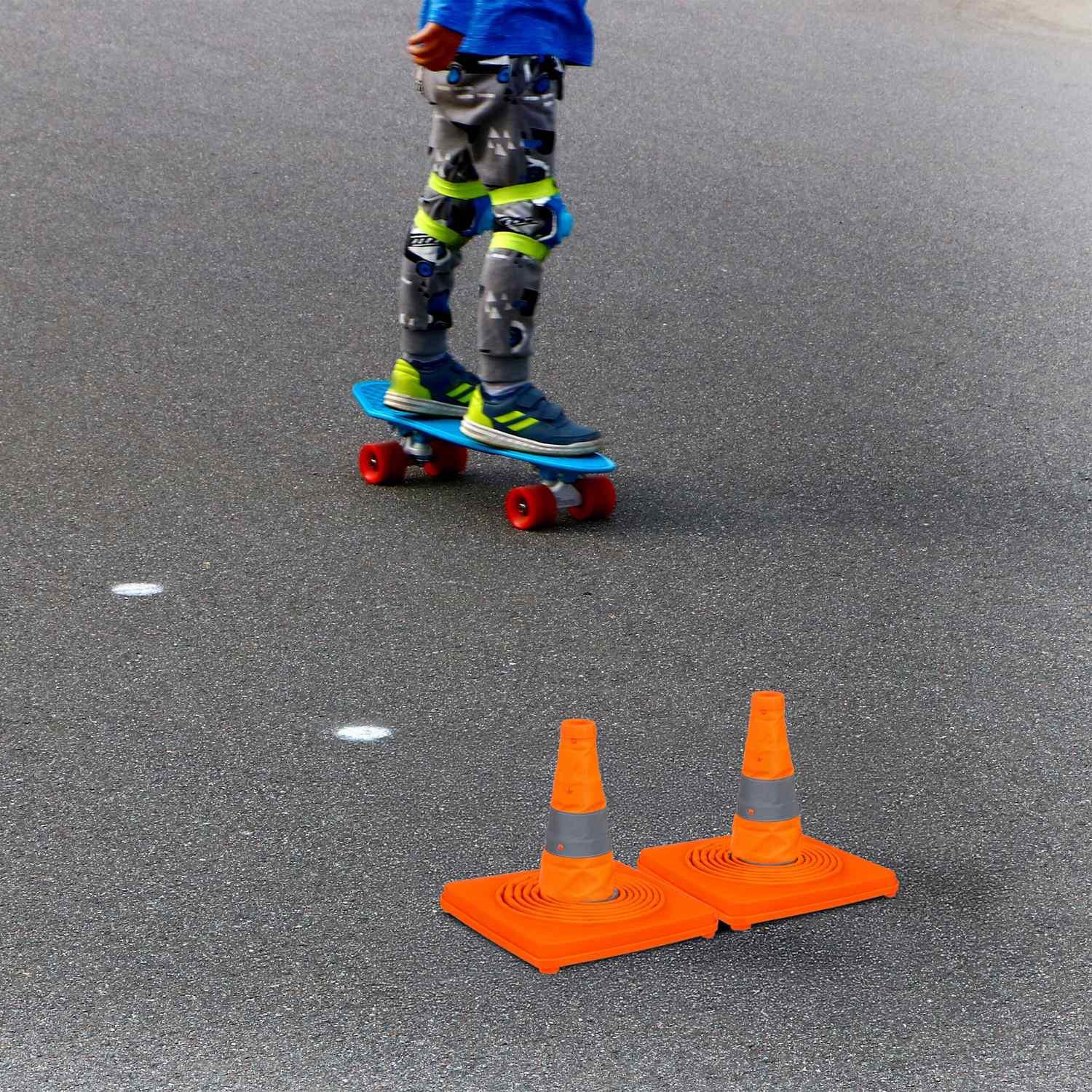 Northix Pylônes pliables 70 cm en pack de 2  