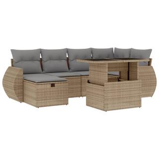 VidaXL Garten sofagarnitur poly-rattan  