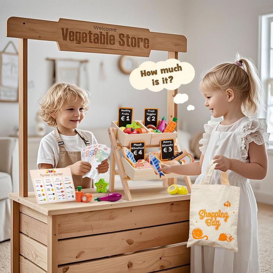 Activity-board  Kinderküchenzubehör, Spielküchenzubehör mit Händlershop 